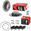 BREMBO Warnkontakt, Bremsbelagverschleiß A 00 212 + Bremsbelagsatz, Scheibenbremse P 06 037 + Bremsscheibe 08.A205.1X Bild BREMBO Warnkontakt, Bremsbelagverschleiß A 00 212 + Bremsbelagsatz, Scheibenbremse P 06 037 + Bremsscheibe 08.A205.1X