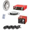 BREMBO Bremsbelagsatz, Scheibenbremse P 83 133 + Bremsscheibe 08.A534.11