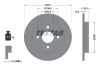 TEXTAR Bremsbelagsatz, Scheibenbremse 2335301 + Bremsscheibe 92088403 Bild TEXTAR Bremsbelagsatz, Scheibenbremse 2335301 + Bremsscheibe 92088403