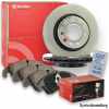 BREMBO Bremsscheibe 09.5570.10 + Bremsbelagsatz, Scheibenbremse P 85 011