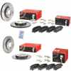 BREMBO Bremsbelagsatz, Scheibenbremse P 30 094 + Bremsscheibe 08.D220.11 + Bremsbelagsatz, Scheibenbremse P 30 110 + Bremsscheibe 09.D428.11