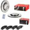 BREMBO Bremsbelagsatz, Scheibenbremse P 15 002 + Bremsscheibe 09.9608.24 Bild BREMBO Bremsbelagsatz, Scheibenbremse P 15 002 + Bremsscheibe 09.9608.24
