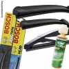 Bosch Scheibenwischer Set + Dr.Wack Reiniger Bild Bosch Scheibenwischer Set + Dr.Wack Reiniger