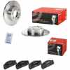 BREMBO Bremsscheibe 08.3636.10 + Bremsbelagsatz, Scheibenbremse P 23 003