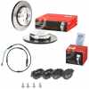 BREMBO Bremsscheibe 09.C411.13 + Warnkontakt, Bremsbelagverschleiß A 00 431 + Bremsbelagsatz, Scheibenbremse P 06 064 Bild BREMBO Bremsscheibe 09.C411.13 + Warnkontakt, Bremsbelagverschleiß A 00 431 + Bremsbelagsatz, Scheibenbremse P 06 064