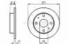 BOSCH Bremsscheibe 0 986 479 119 + Bremsbelagsatz, Scheibenbremse 0 986 424 643 Bild BOSCH Bremsscheibe 0 986 479 119 + Bremsbelagsatz, Scheibenbremse 0 986 424 643