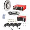BREMBO Bremsbelagsatz, Scheibenbremse P 23 145 + Bremsscheibe 09.5180.31