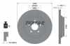 TEXTAR Bremsscheibe 92309303 + Bremsbelagsatz, Scheibenbremse 2215801 Bild TEXTAR Bremsscheibe 92309303 + Bremsbelagsatz, Scheibenbremse 2215801