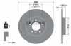 TEXTAR Bremsbelagsatz, Scheibenbremse 2258801 + Bremsscheibe 92267303 Bild TEXTAR Bremsbelagsatz, Scheibenbremse 2258801 + Bremsscheibe 92267303