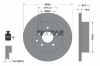 TEXTAR Bremsbelagsatz, Scheibenbremse 2577801 + Bremsscheibe 92144003 Bild TEXTAR Bremsbelagsatz, Scheibenbremse 2577801 + Bremsscheibe 92144003