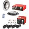 BREMBO Bremsbelagsatz, Scheibenbremse P 59 059 + Bremsscheibe 08.A970.11