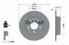 TEXTAR Bremsscheibe 92074303 + Bremsbelagsatz, Scheibenbremse 2355403 Bild TEXTAR Bremsscheibe 92074303 + Bremsbelagsatz, Scheibenbremse 2355403