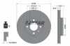 TEXTAR Bremsbelagsatz, Scheibenbremse 2491401 + Bremsscheibe 92241503 Bild TEXTAR Bremsbelagsatz, Scheibenbremse 2491401 + Bremsscheibe 92241503