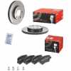 BREMBO Bremsscheibe 09.B463.11 + Bremsbelagsatz, Scheibenbremse P 68 033 Bild BREMBO Bremsscheibe 09.B463.11 + Bremsbelagsatz, Scheibenbremse P 68 033
