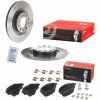 BREMBO Bremsscheibe 08.C309.11 + Bremsbelagsatz, Scheibenbremse P 61 124 Bild BREMBO Bremsscheibe 08.C309.11 + Bremsbelagsatz, Scheibenbremse P 61 124