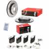 BREMBO Bremsbelagsatz, Scheibenbremse P 30 124 + Bremsscheibe 09.D028.11 Bild BREMBO Bremsbelagsatz, Scheibenbremse P 30 124 + Bremsscheibe 09.D028.11