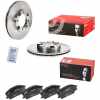 BREMBO Bremsbelagsatz, Scheibenbremse P 30 001 + Bremsscheibe 09.5004.10