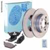 BLUE PRINT Bremsscheibe ADG04387 + Bremsbelagsatz, Scheibenbremse ADG04282