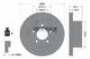 TEXTAR Bremsscheibe 92113500 + Bremsbelagsatz, Scheibenbremse 2182202 Bild TEXTAR Bremsscheibe 92113500 + Bremsbelagsatz, Scheibenbremse 2182202
