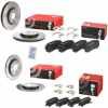 BREMBO Bremsscheibe 09.C245.11 + Bremsbelagsatz, Scheibenbremse P 30 067 + Bremsbelagsatz, Scheibenbremse P 30 056 + Bremsscheibe 08.C250.11