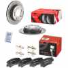 BREMBO Bremsbelagsatz, Scheibenbremse P 30 094 + Bremsscheibe 08.C172.2X
