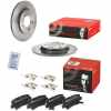 BREMBO Bremsbelagsatz, Scheibenbremse P 30 067 + Bremsscheibe 08.D220.11