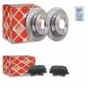 FEBI BILSTEIN Bremsscheibe 108550 + Bremsbelagsatz, Scheibenbremse 116285 Bild FEBI BILSTEIN Bremsscheibe 108550 + Bremsbelagsatz, Scheibenbremse 116285