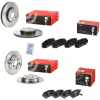 BREMBO Bremsscheibe 09.A535.21 + Bremsbelagsatz, Scheibenbremse P 83 133 + Bremsbelagsatz, Scheibenbremse P 83 082 + Bremsscheibe 08.B493.10