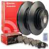 BREMBO Bremsbelagsatz, Scheibenbremse P 85 167 + Bremsscheibe 09.D571.11 Bild BREMBO Bremsbelagsatz, Scheibenbremse P 85 167 + Bremsscheibe 09.D571.11