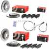 BREMBO Bremsbelagsatz, Scheibenbremse P 06 092 + Bremsscheibe 08.C352.11 + Warnkontakt, Bremsbelagverschleiß A 00 509 + Warnkontakt, Bremsbelagverschleiß A 00 507 + Bremsbelagsatz, Scheibenbremse P 06 094 + Bremsscheibe 09.C349.11