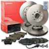 BREMBO Bremsscheibe 09.9145.11 + Bremsbelagsatz, Scheibenbremse P 85 125 + Bremsbelagsatz, Scheibenbremse P 85 126 + Bremsscheibe 08.B413.11