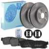 BLUE PRINT Bremsscheibe ADD64326 + Bremsbelagsatz, Scheibenbremse ADD64233