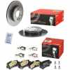 BREMBO Bremsscheibe 08.7627.11 + Bremsbelagsatz, Scheibenbremse P 59 038 Bild BREMBO Bremsscheibe 08.7627.11 + Bremsbelagsatz, Scheibenbremse P 59 038