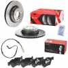 BREMBO Bremsbelagsatz, Scheibenbremse P 06 036 + Bremsscheibe 09.A259.1X + Warnkontakt, Bremsbelagverschleiß A 00 211 Bild BREMBO Bremsbelagsatz, Scheibenbremse P 06 036 + Bremsscheibe 09.A259.1X + Warnkontakt, Bremsbelagverschleiß A 00 211