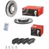 BREMBO Bremsscheibe 09.5802.21 + Bremsbelagsatz, Scheibenbremse P 68 033 Bild BREMBO Bremsscheibe 09.5802.21 + Bremsbelagsatz, Scheibenbremse P 68 033