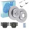 FEBI BILSTEIN Warnkontakt, Bremsbelagverschleiß 23123 BLUE PRINT Bremsscheibe ADB1143105 + Bremsbelagsatz, Scheibenbremse ADB114201