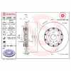 BREMBO Bremsbelagsatz, Scheibenbremse P 10 064 + Bremsscheibe 09.A665.13 + Bremsscheibe 09.A665.23 Bild BREMBO Bremsbelagsatz, Scheibenbremse P 10 064 + Bremsscheibe 09.A665.13 + Bremsscheibe 09.A665.23