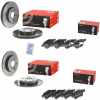 BREMBO Bremsscheibe 08.A029.21 + Bremsscheibe 09.9464.11 + Bremsbelagsatz, Scheibenbremse P 59 042 + Bremsbelagsatz, Scheibenbremse P 24 061