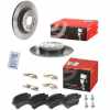 BREMBO Bremsbelagsatz, Scheibenbremse P 59 086 + Bremsscheibe 08.9460.11