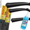 BOSCH Wischblatt 3 397 008 634 + Wischblatt 3 397 007 555 SONAX Frostschutz, Scheibenreinigungsanlage 03321000