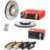 BREMBO Bremsscheibe 09.C936.11 + Bremsbelagsatz, Scheibenbremse P 86 027
