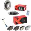 BREMBO Bremsbelagsatz, Scheibenbremse P 50 068X + Bremsscheibe 08.A612.4X + Warnkontakt, Bremsbelagverschleiß A 00 377 Bild BREMBO Bremsbelagsatz, Scheibenbremse P 50 068X + Bremsscheibe 08.A612.4X + Warnkontakt, Bremsbelagverschleiß A 00 377