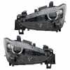 JOHNS Hauptscheinwerfer 45 96 10-1 + Hauptscheinwerfer 45 96 09-1