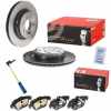 BREMBO Bremsscheibe 09.A760.11 + Bremsbelagsatz, Scheibenbremse P 50 068 + Warnkontakt, Bremsbelagverschleiß A 00 377 Bild BREMBO Bremsscheibe 09.A760.11 + Bremsbelagsatz, Scheibenbremse P 50 068 + Warnkontakt, Bremsbelagverschleiß A 00 377