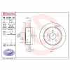 BREMBO Bremsscheibe 08.8264.81 + Bremsbelagsatz, Scheibenbremse P 37 012 Bild BREMBO Bremsscheibe 08.8264.81 + Bremsbelagsatz, Scheibenbremse P 37 012