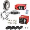 BREMBO Warnkontakt, Bremsbelagverschleiß A 00 447 + Bremsbelagsatz, Scheibenbremse P 06 052 + Bremsscheibe 08.C307.1X Bild BREMBO Warnkontakt, Bremsbelagverschleiß A 00 447 + Bremsbelagsatz, Scheibenbremse P 06 052 + Bremsscheibe 08.C307.1X