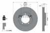 TEXTAR Bremsbelagsatz, Scheibenbremse 2353601 + Bremsscheibe 92234500 Bild TEXTAR Bremsbelagsatz, Scheibenbremse 2353601 + Bremsscheibe 92234500