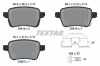 TEXTAR Bremsbelagsatz, Scheibenbremse 2581802 + Bremsscheibe 92244303 Bild TEXTAR Bremsbelagsatz, Scheibenbremse 2581802 + Bremsscheibe 92244303