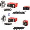 BREMBO Bremsscheibe 08.B601.11 + Bremsbelagsatz, Scheibenbremse P 24 148 + Bremsbelagsatz, Scheibenbremse P 24 061 + Bremsscheibe 09.A905.11 Bild BREMBO Bremsscheibe 08.B601.11 + Bremsbelagsatz, Scheibenbremse P 24 148 + Bremsbelagsatz, Scheibenbremse P 24 061 + Bremsscheibe 09.A905.11