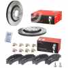 BREMBO Bremsbelagsatz, Scheibenbremse P 61 066 + Bremsscheibe 09.8695.11 Bild BREMBO Bremsbelagsatz, Scheibenbremse P 61 066 + Bremsscheibe 09.8695.11